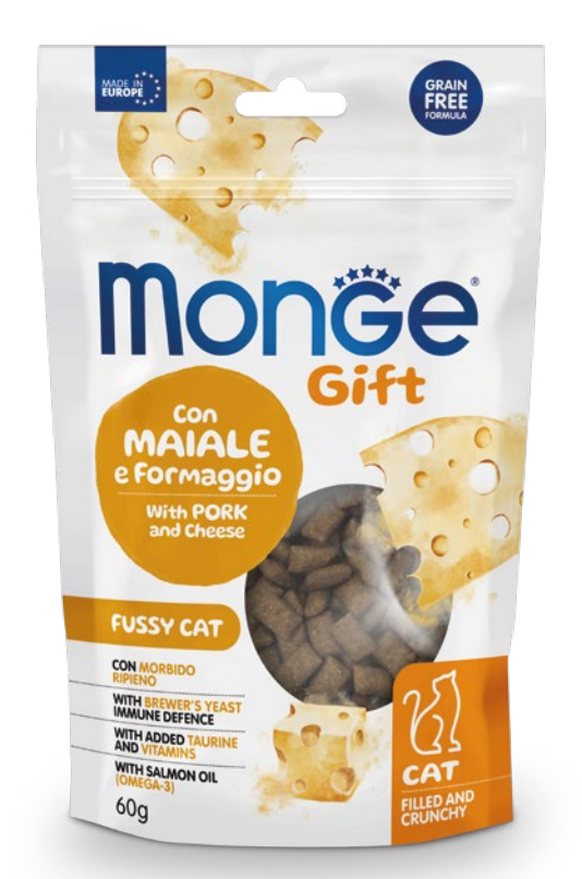 Monge Gift Fill Fussy Pork Cheese 60 g
