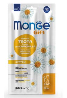 Monge Gift Softst Kitten Trout Chamomille 15 g
