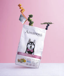 Provpåse Amanova dog adult Sensitive lax & pumpa 70g 