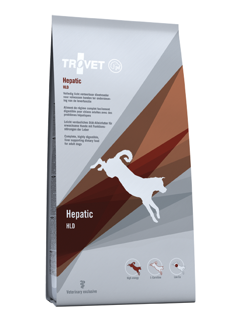 Sample bag Trovet dog HLD Hepatic 100g
