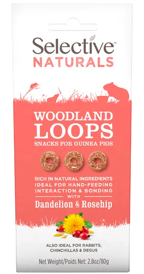 Supreme Selective Woodland Loops Guinea Pig 80g