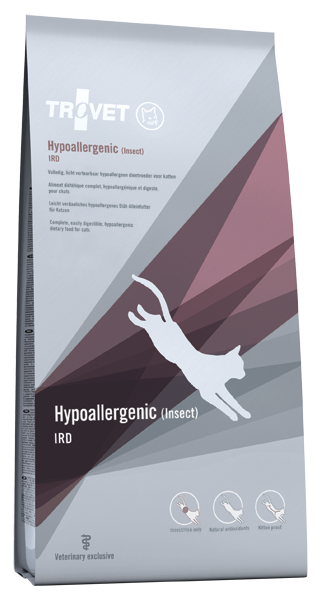 Degusteerimiskott Trovet cat IRD Hypoallergenic 60g (putukas)
