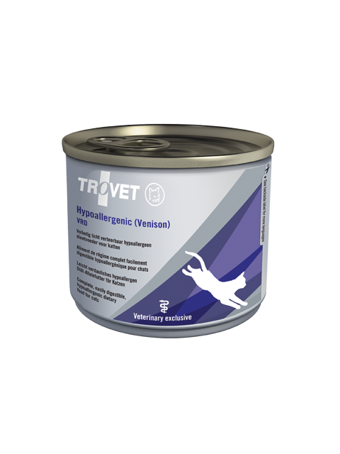 Trovet cat VRD Hypoallergenic cat 200g (hjort)