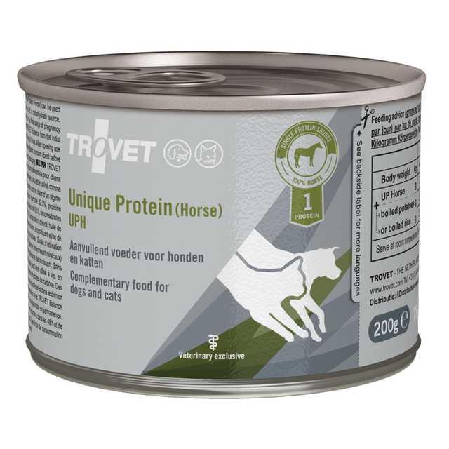 Trovet dog/cat UPH Unique protein 200g (horse)