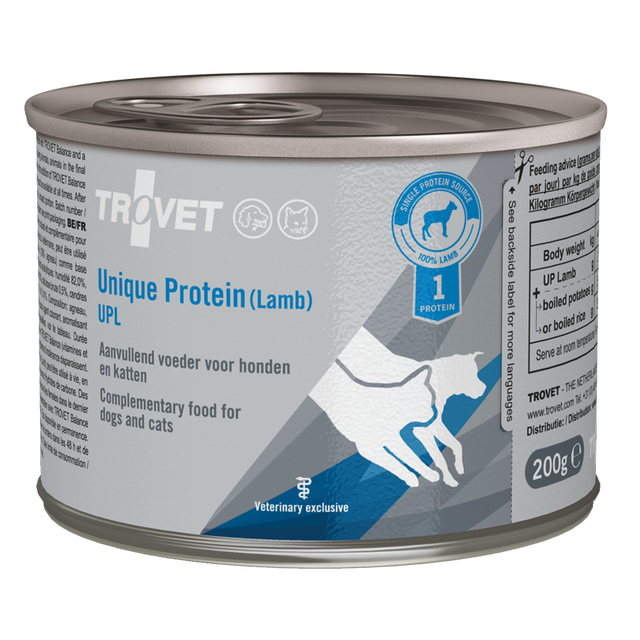 Trovet dog/cat UPL Unique protein 200g (lamb)