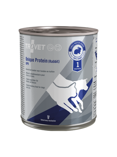 Trovet dog/cat UPR Unique protein 800g (kanin)