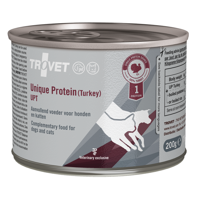 Trovet dog/cat UPT Unique protein 200g (kalkon)
