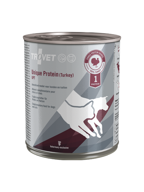 Trovet dog/cat UPT Unique protein 800g (kalkon)