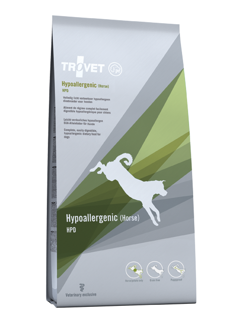 Trovet HPD Hypoallergenic dog 10kg (horse)