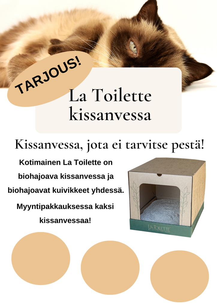 La Toilette kissanmatkavessa