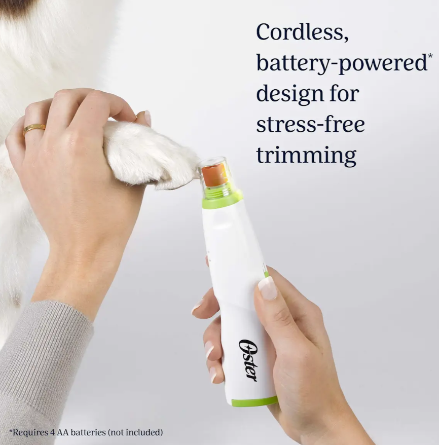OSTER Gentle Paws paristokäyttöinen kynsihiomakone