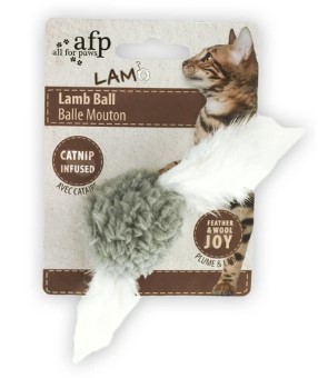 Lampaanvilla linnun äänellä kissanlelu , poistuu valikoimasta