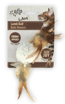 Lampaanvilla linnun äänellä kissanlelu , poistuu valikoimasta