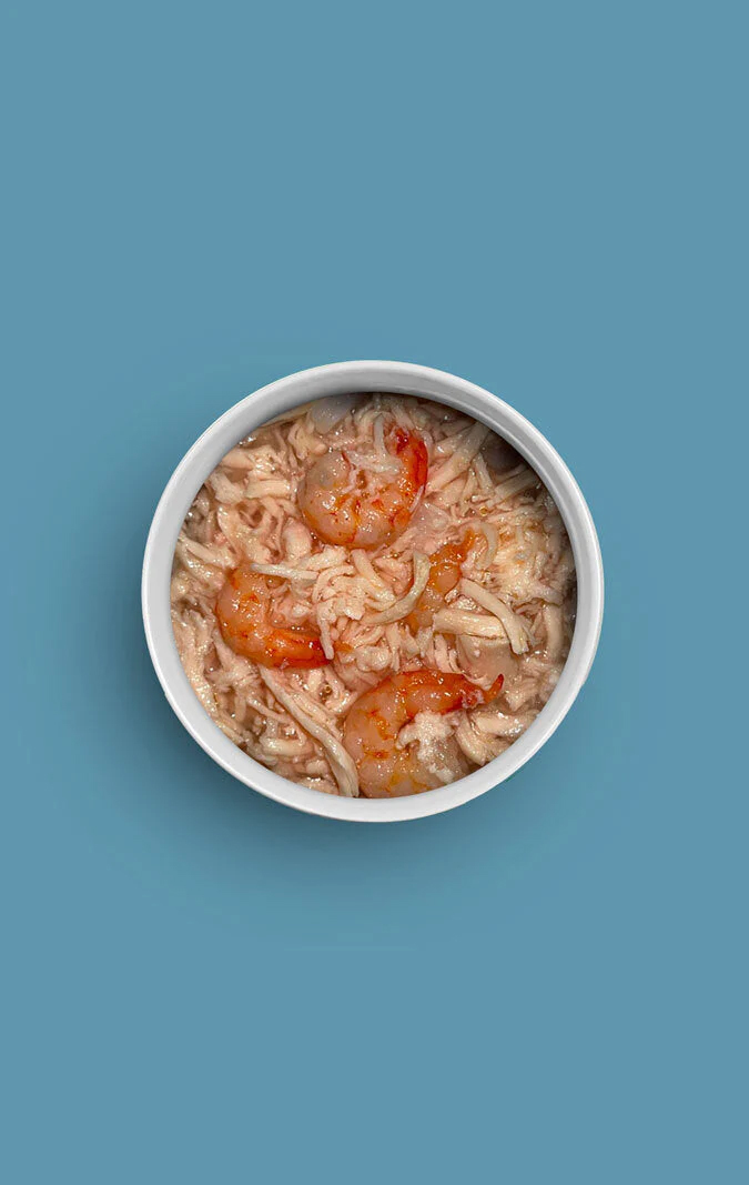 Amanova cat adult 20 Kana & katkarapu liemessä 70 g purkki