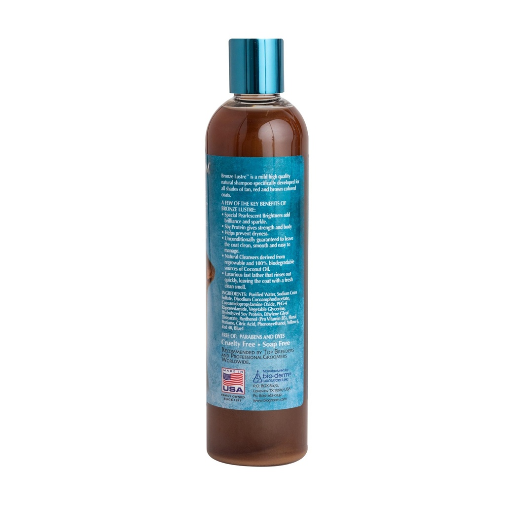 Bio-Groom Bronze Lustre™ shampoo 12oz/355 ml