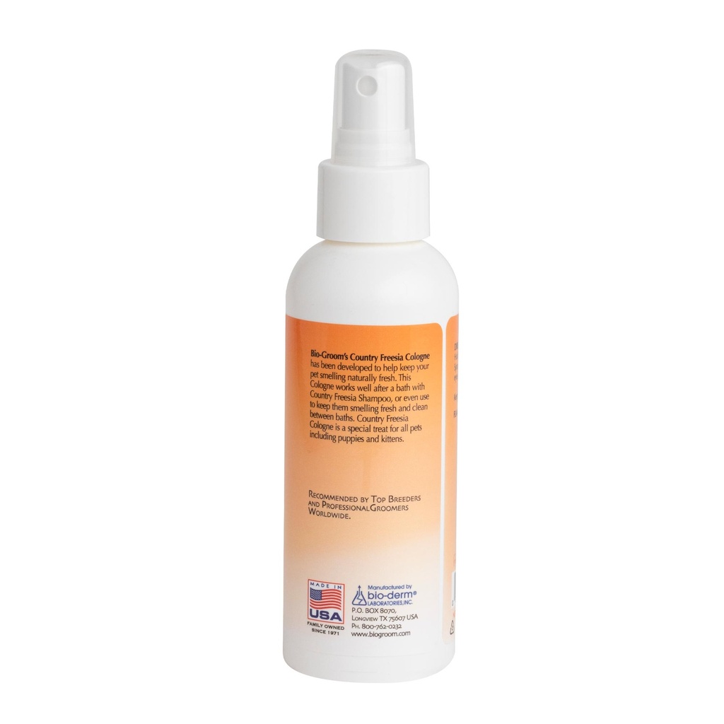 Bio-Groom Country Freesia Cologne 4oz/118ml
