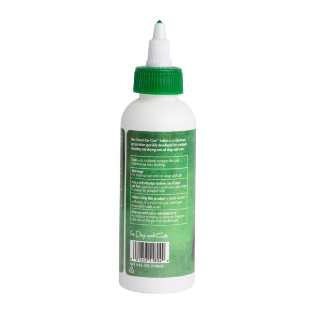 Bio-Groom Ear Care Non-Oily Non-Sticky Ear Cleaner 4oz/118 ml, nestemäinen