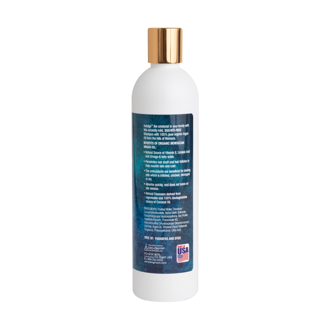 Bio-Groom Indulge™ Argan Oil shampoo 12oz/355 ml