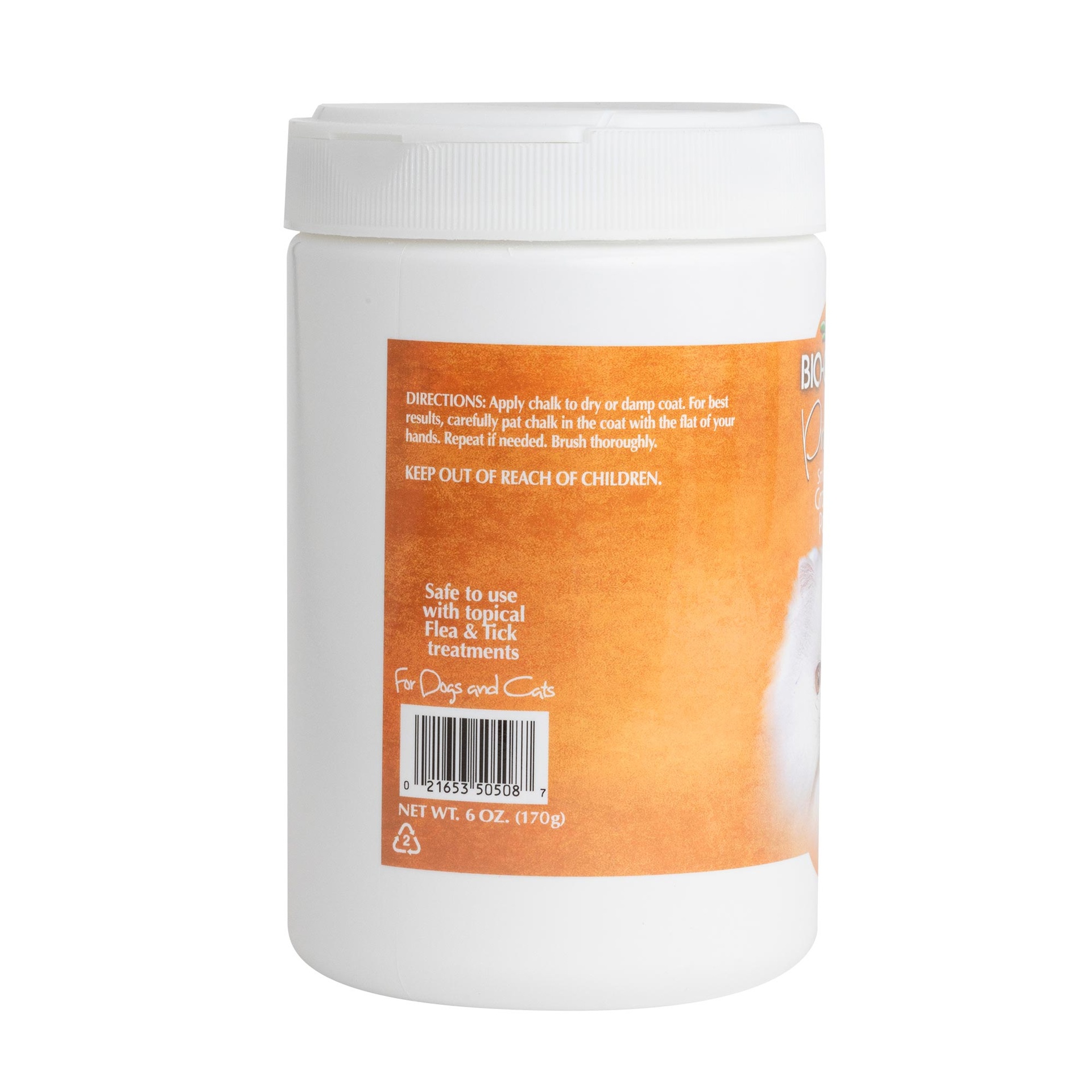 Bio-Groom Pro-White Smooth Coat™ hoitojauhe pehmeäturkkiselle 6oz/170g