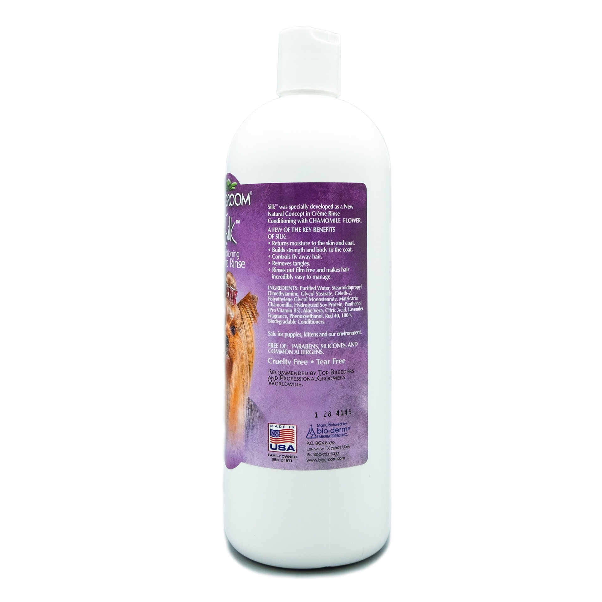 Bio-Groom Silk™ hoitoaine 32oz/946ml pumppupullo