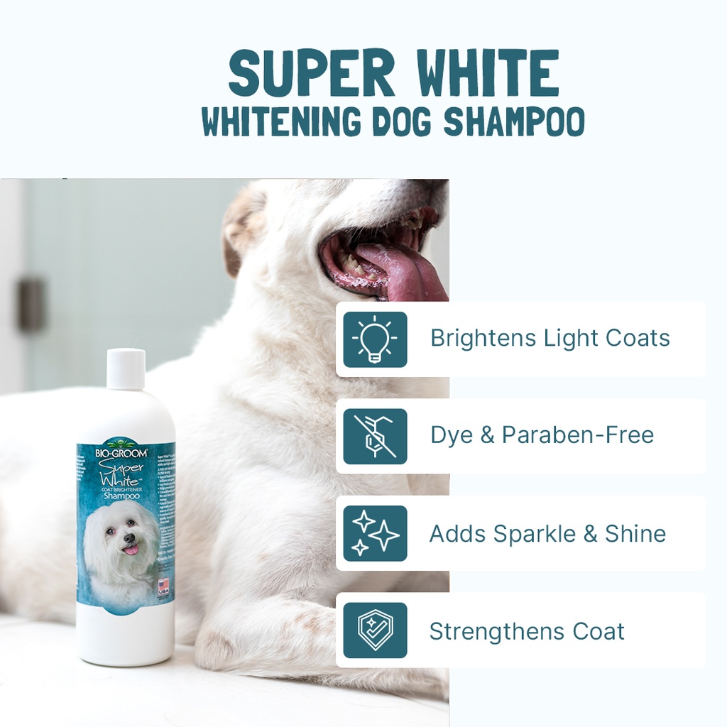 Bio-Groom Super White™ shampoo 12oz/355ml