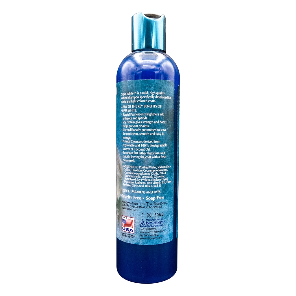 Bio-Groom Super White™ shampoo 12oz/355ml