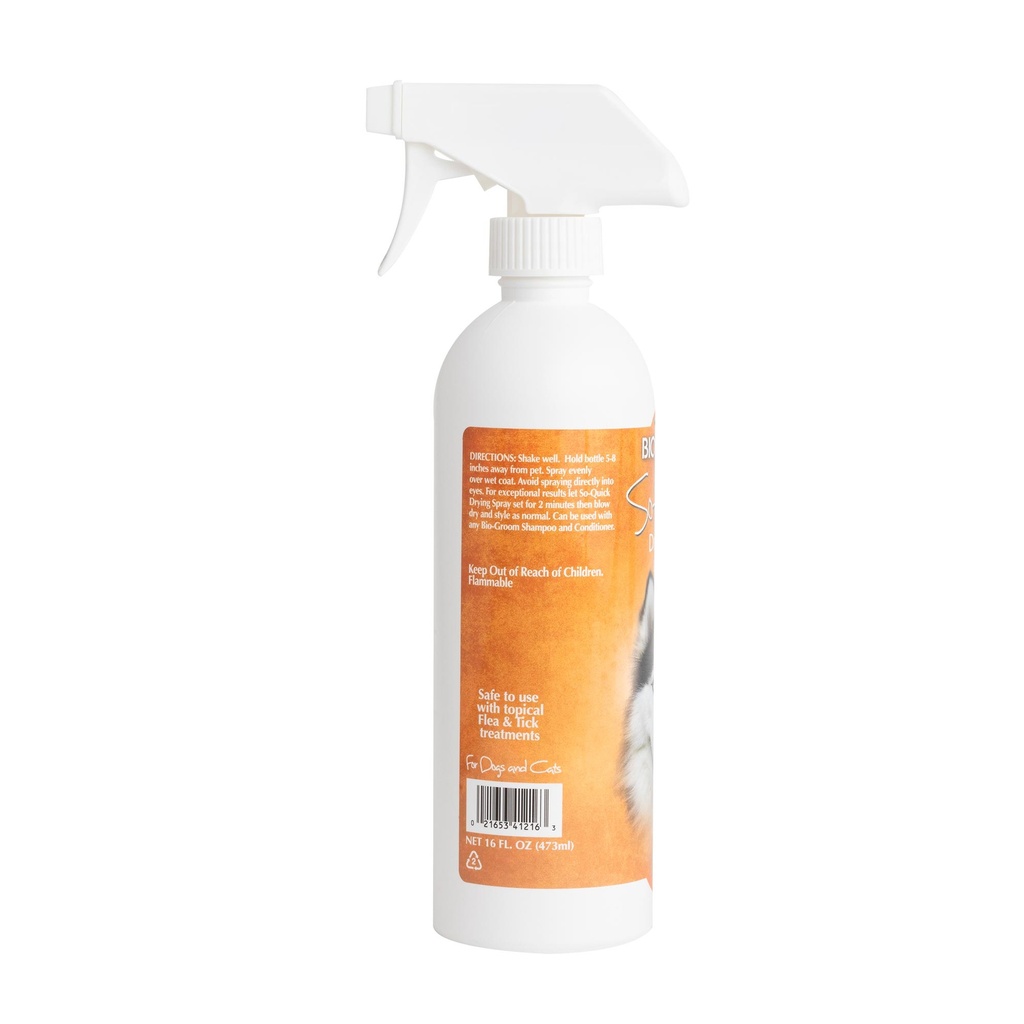 Bio-Groom So Quick™ suihke turkin pikakuivaamiseen 16oz/475ml