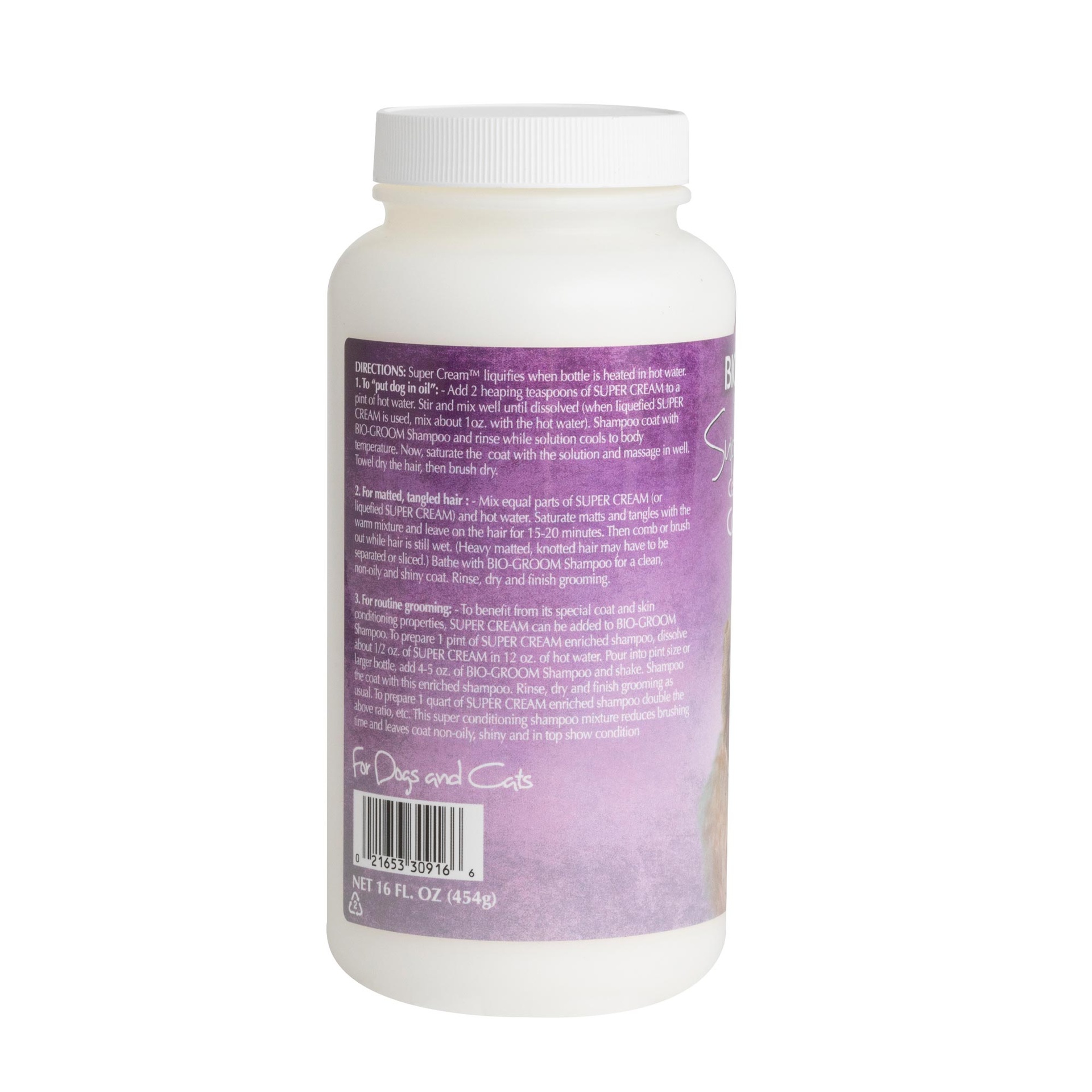 Bio-Groom Super-Cream™ hoitotiiviste 16oz/475ml