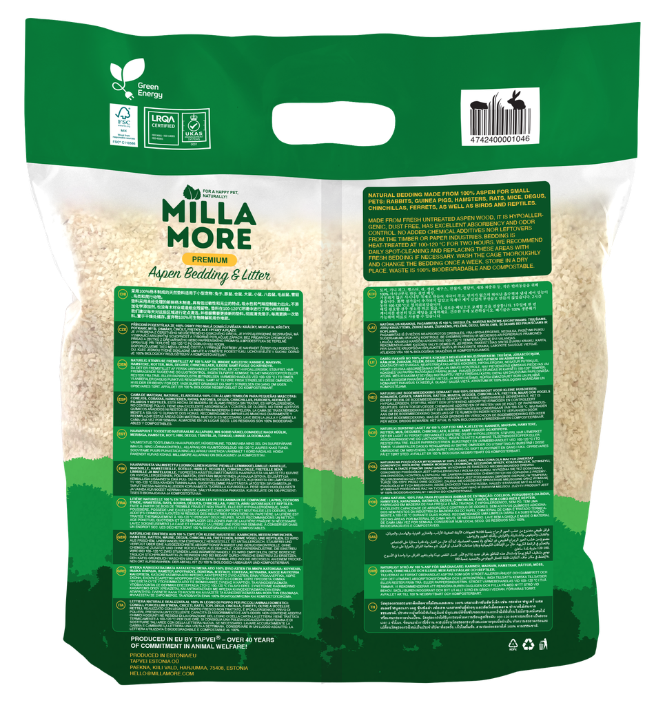 Millamore Premium kuivike 10L (n.2kg)