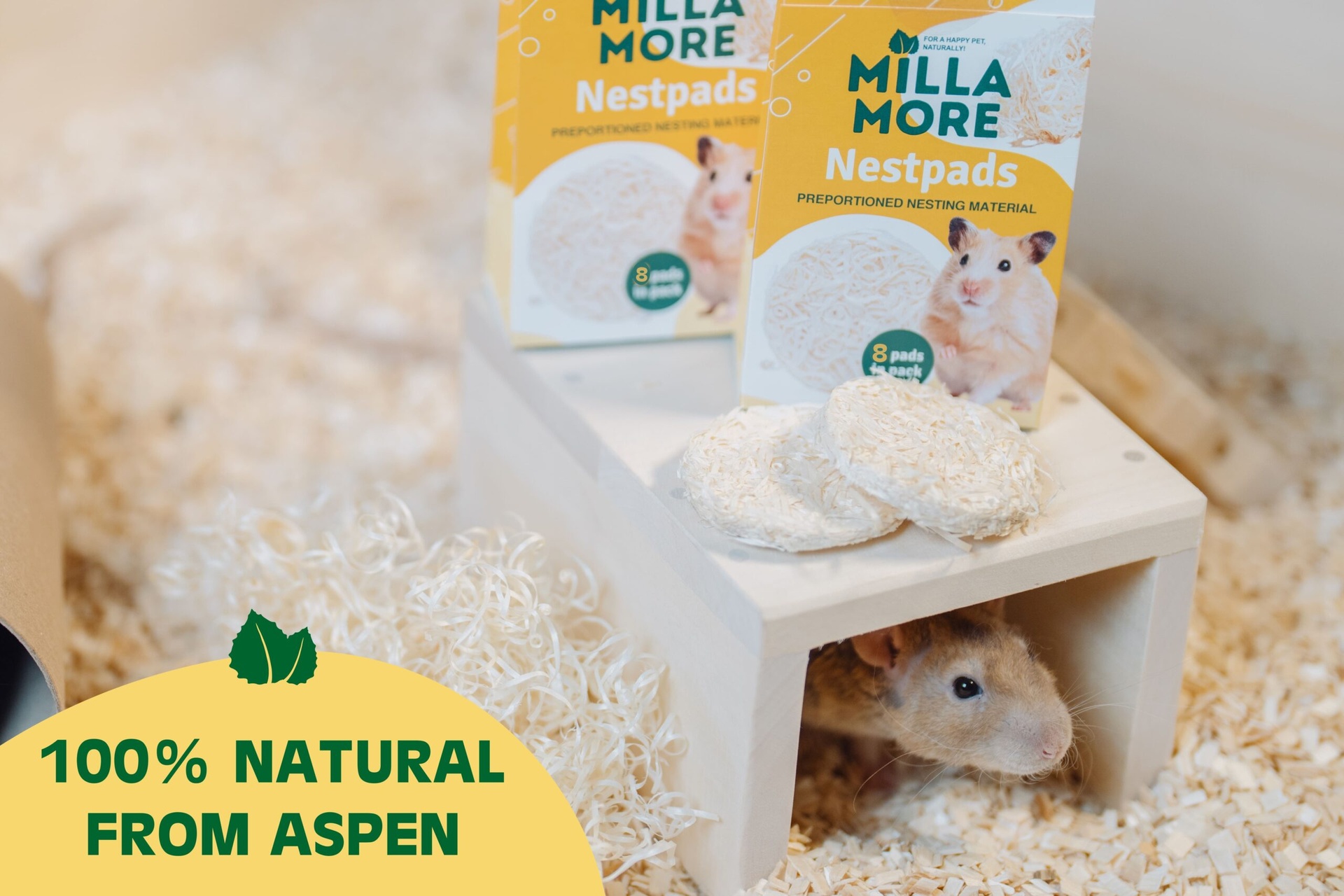 Millamore Nestpads 3kpl Pesämateriaali