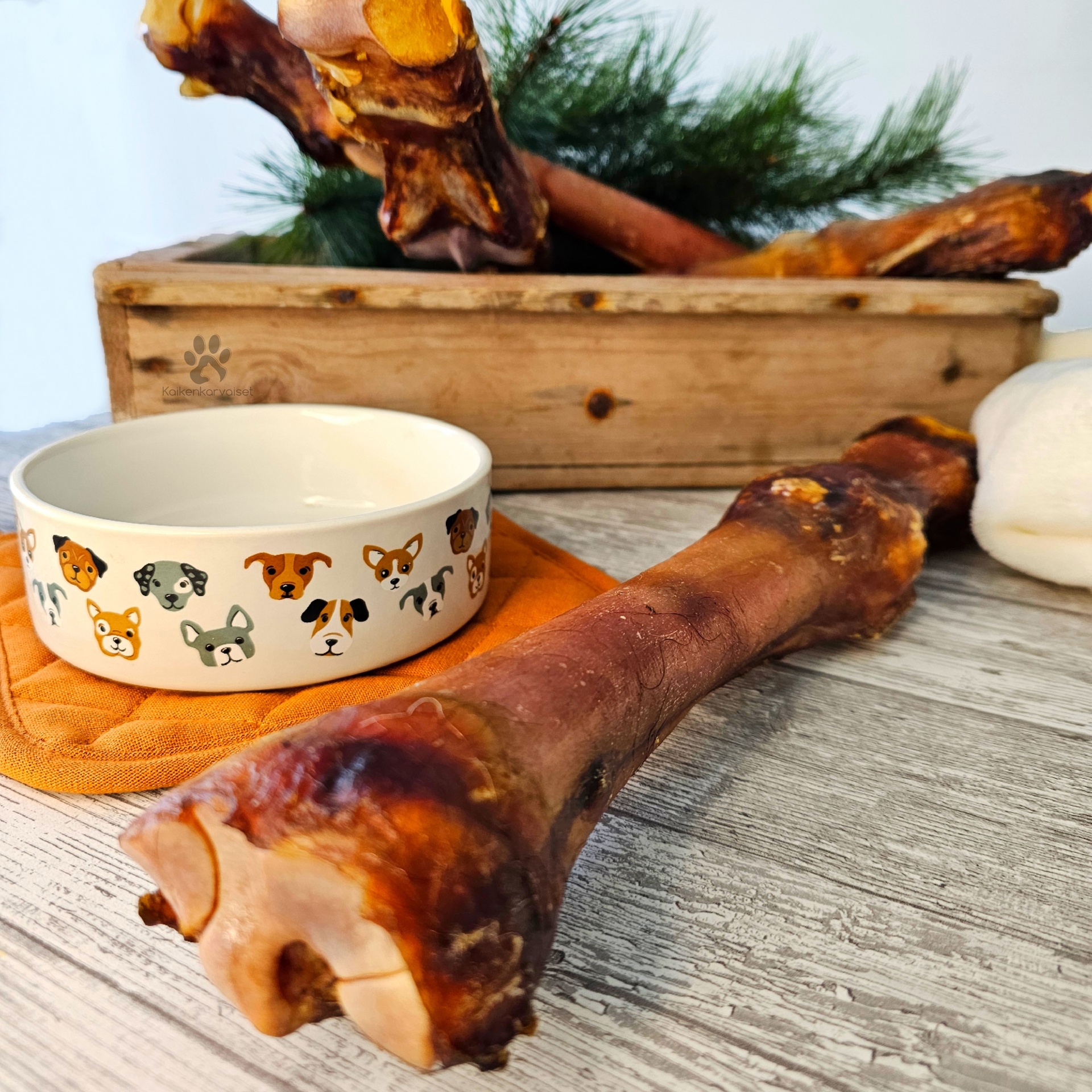 Kaikenkarvaiset Horse shin bone 1 pc