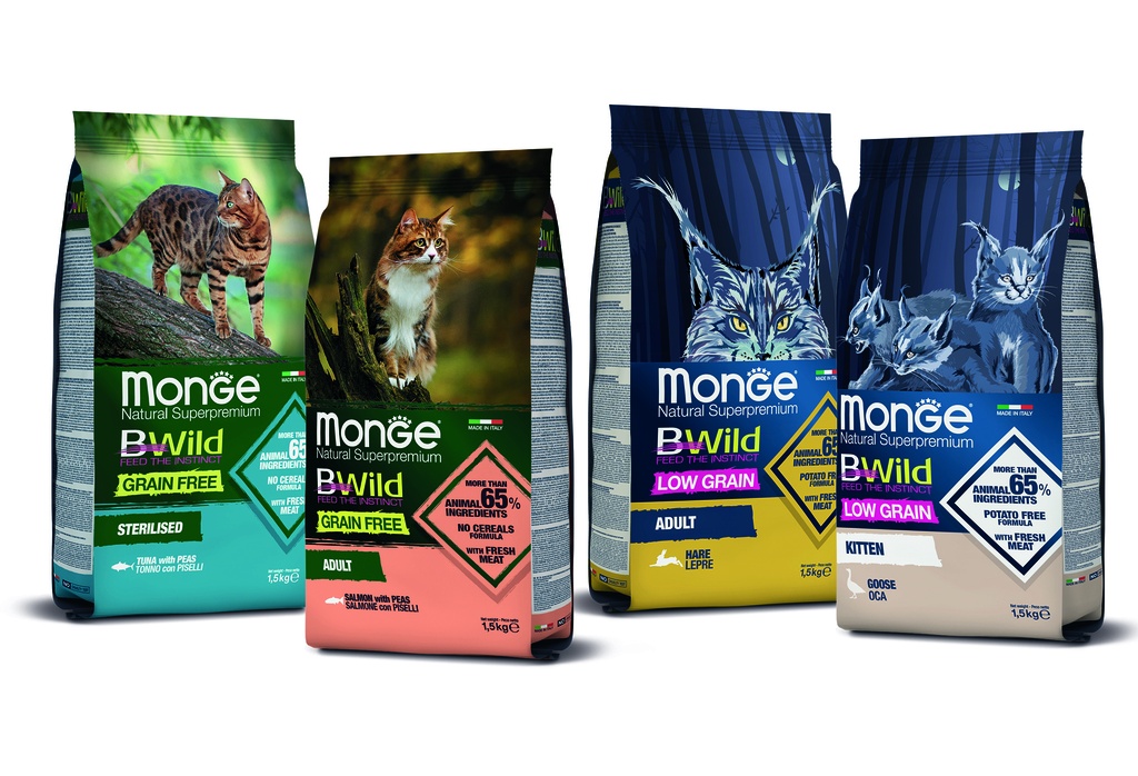 Monge cat adult BWild anjovis 1,5kg