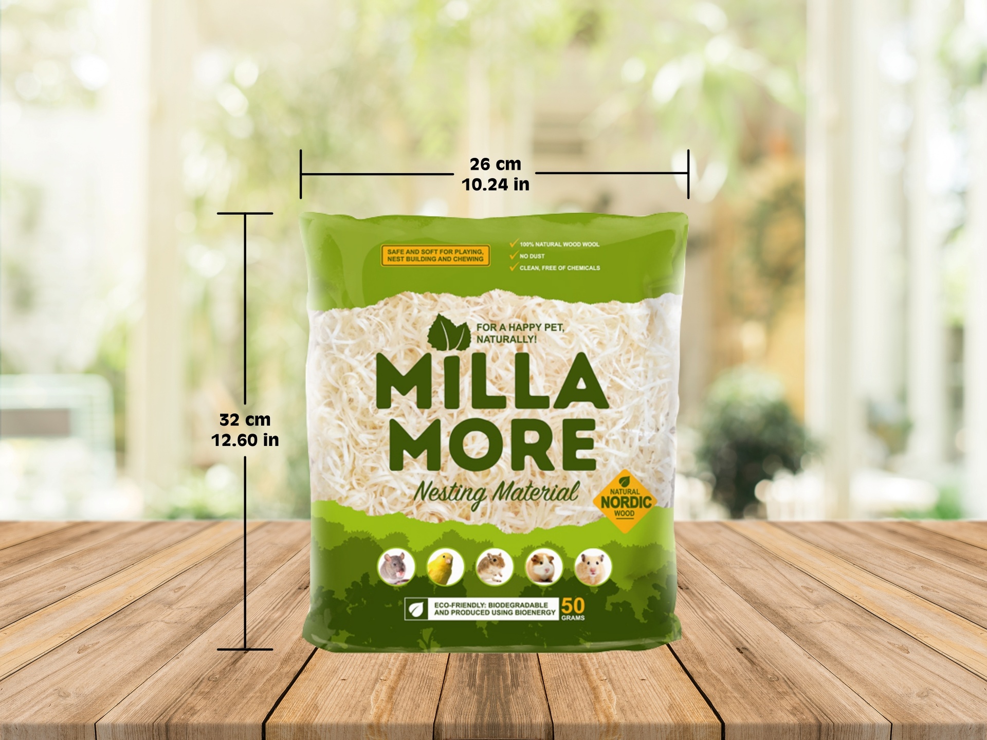 Millamore Nesting Pesämateriaali 50g