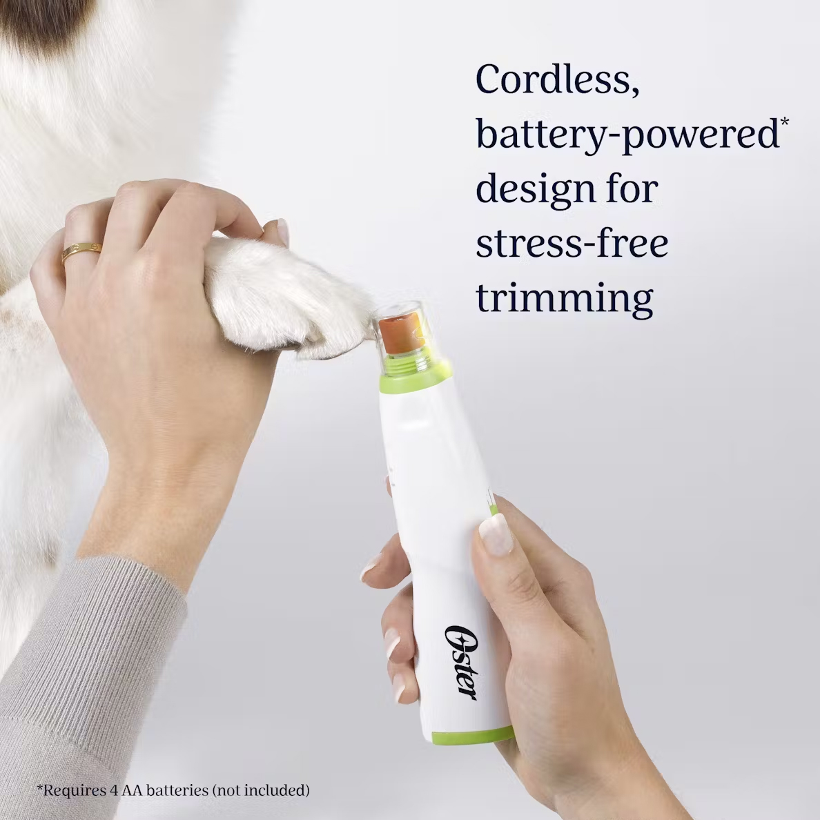 OSTER Spin akkukäyttöinen kynsihiomakone (Li-Ion)