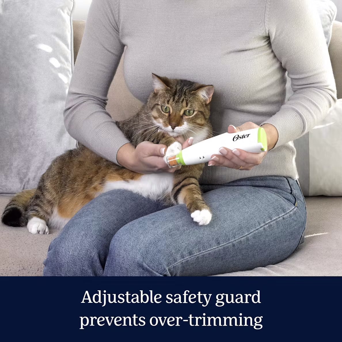 OSTER Spin akkukäyttöinen kynsihiomakone (Li-Ion)