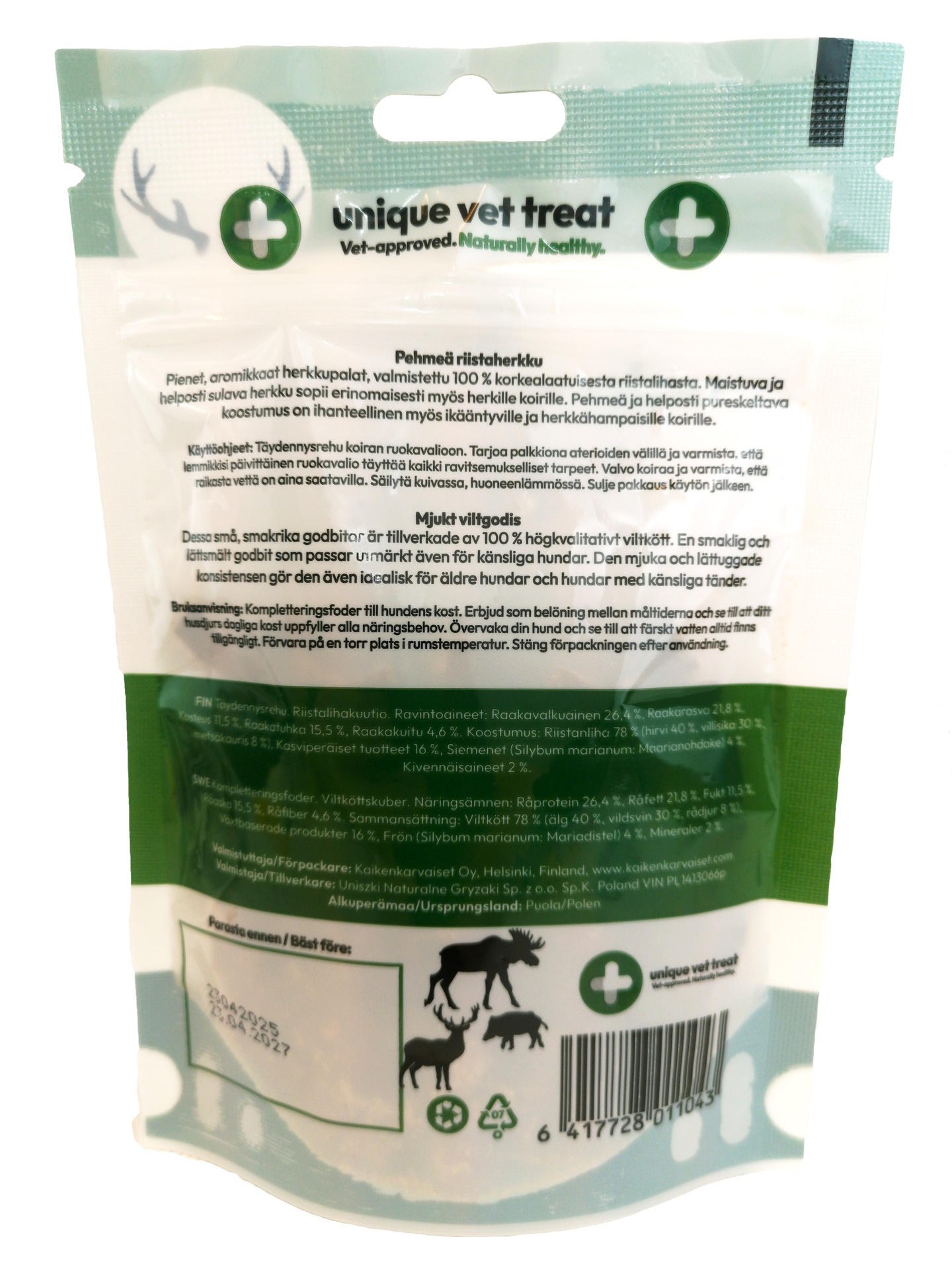Unique vet treat Wild 80g