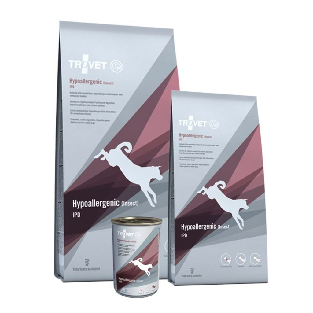 TROVET IPD, Hypoallergenic Insect -Potato (hyönteinen) dog 400g PRK  me6