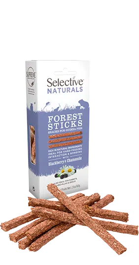 Supreme Selective Forest Sticks Guinea Pig 60g 