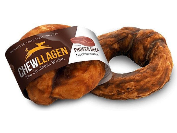 BRAVO Chewllagen naudanmakuinen pieni donitsi beef