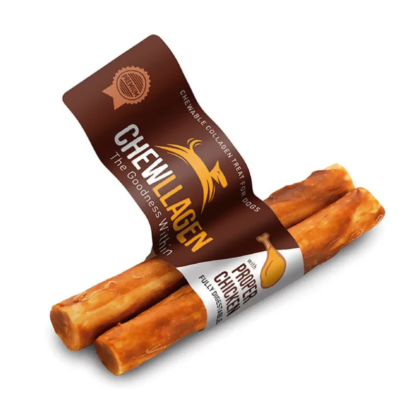 Chewllagen Chicken Flavour Medium Chew Roll 2 pcs 12.5 cm