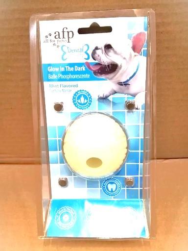 AFP Dental dog chews- Glow in the dark hehkupallo