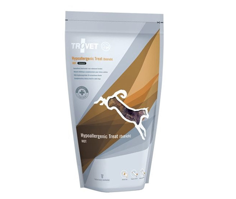 Trovet dog HOT Hypoallergenic Treat 150g (strutsin maha)