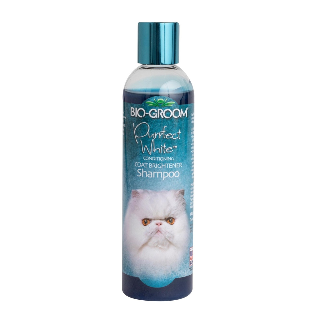 Bio-Groom Purrfect White™ shampoo for cat 8oz/236ml