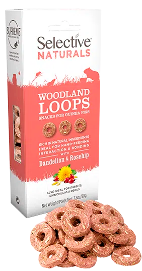 Supreme Selective Woodland Loops Guinea Pig 80g