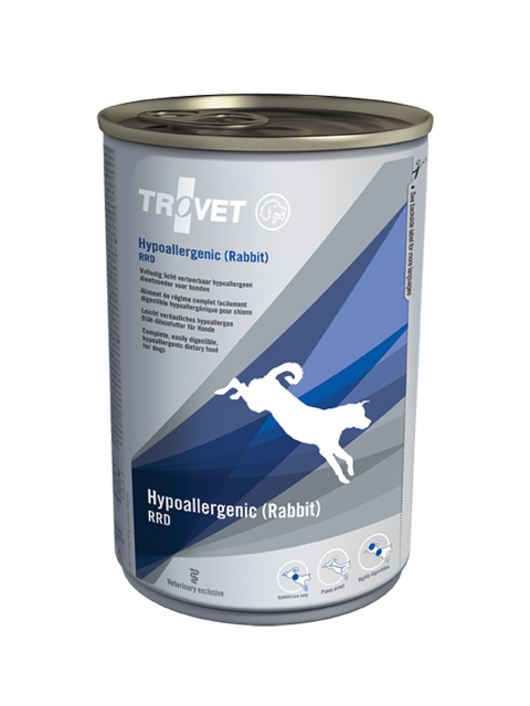 Trovet RRD Hypoallergenic dog 400g (rabbit)
