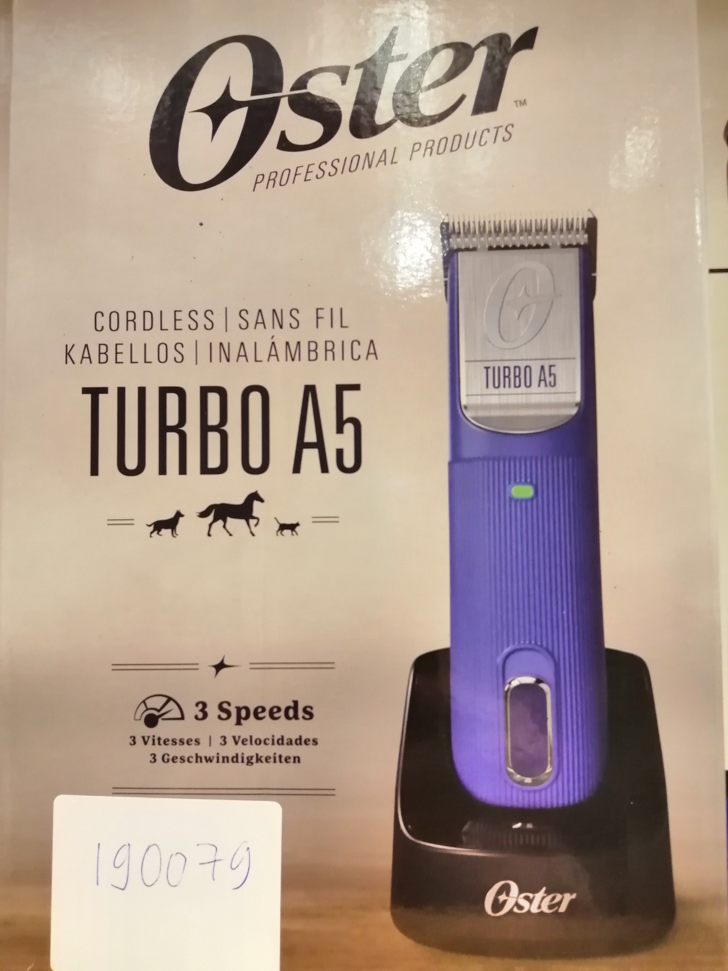 OSTER Trimmeri TURBO A5 langaton 