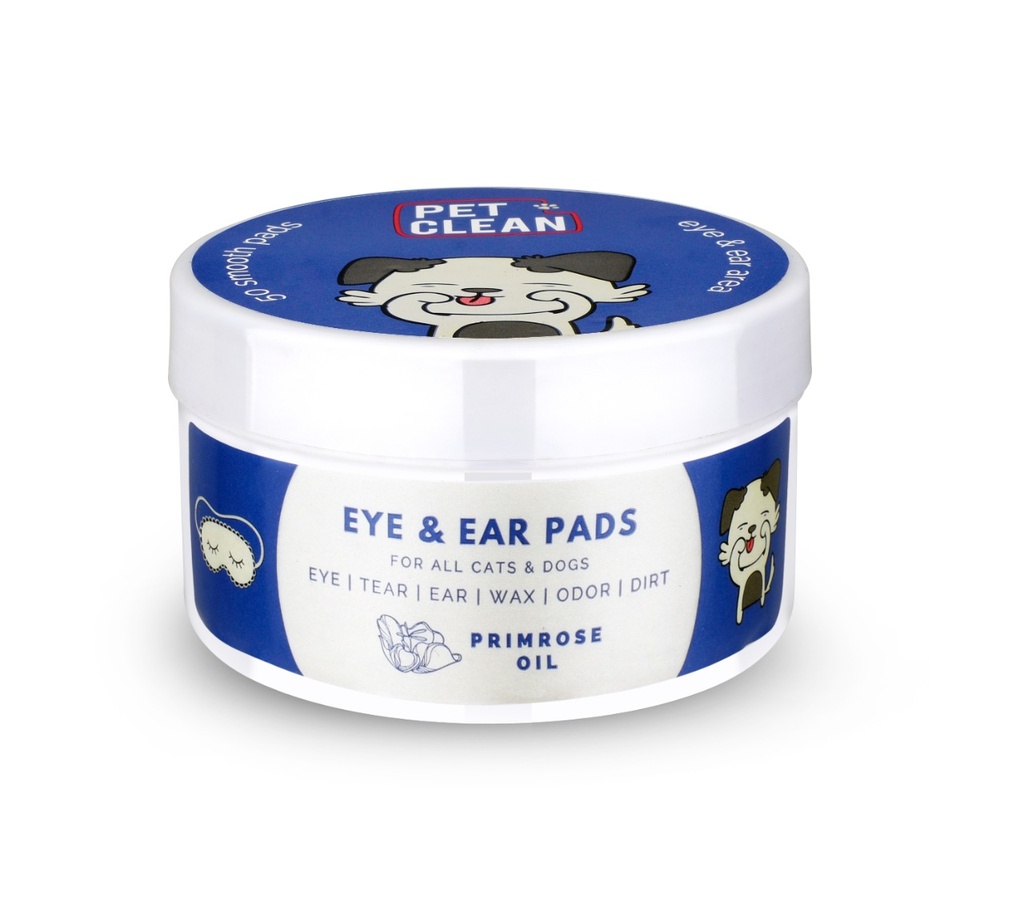 Pet Clean Eye and Ear pads 50 pads