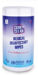Core Clean desinfioiva pyyhe pinnoille 100 kpl