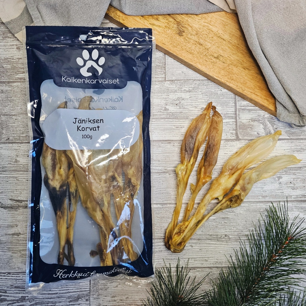 Jäniksen korvat natural 100g