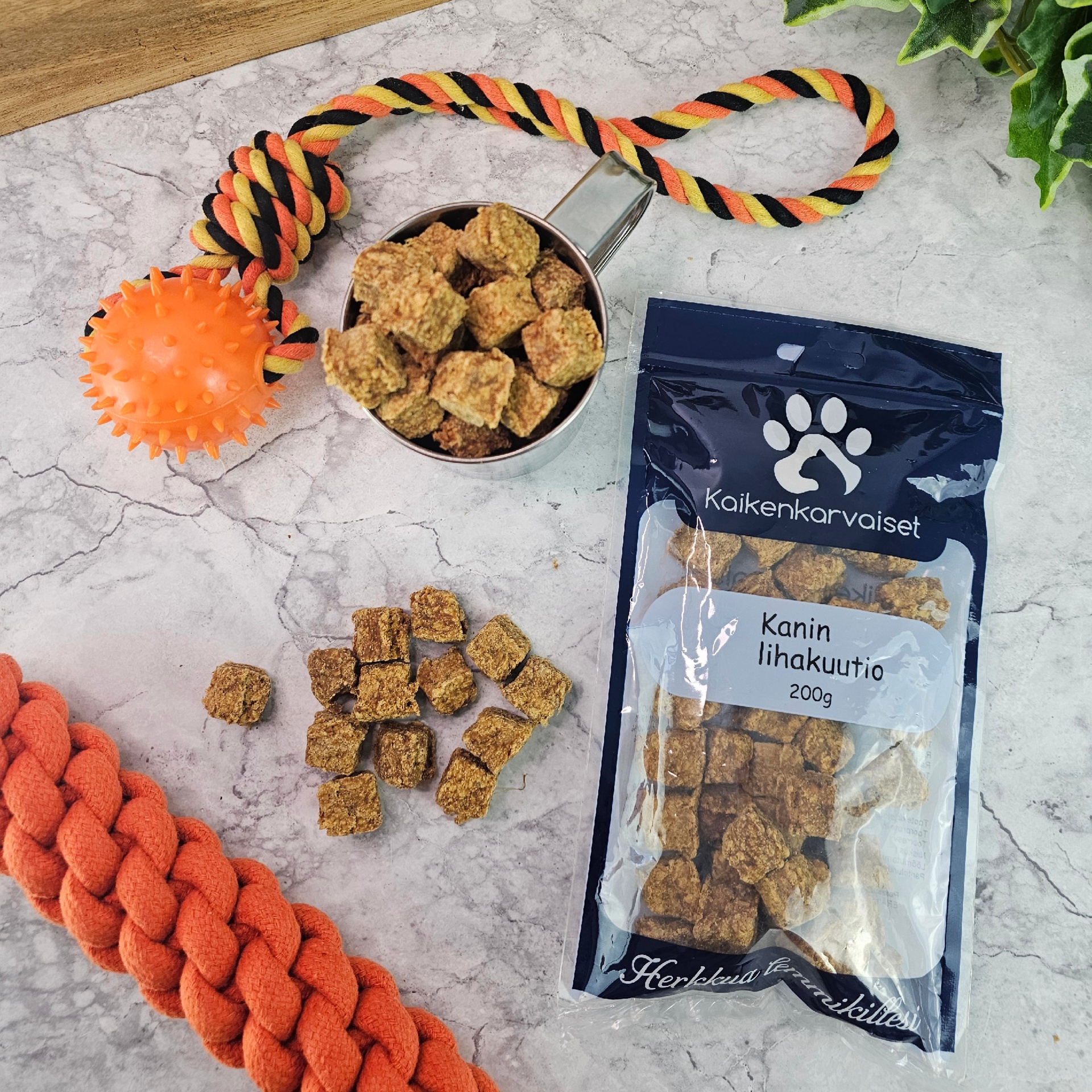 Kaikenkarvaiset Kanin lihakuutio 200g